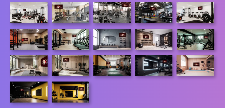 Gyms Virtual Video Studios Backdrops
