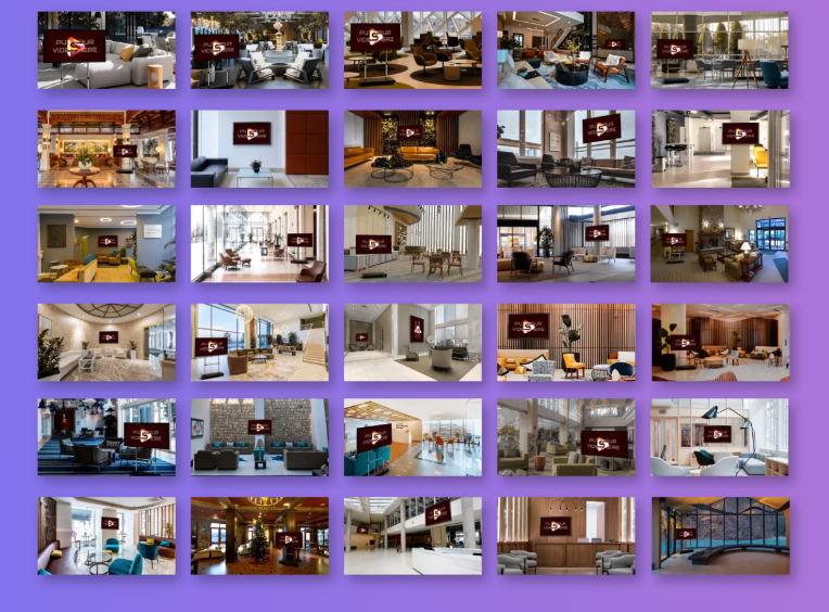 Hotels Virtual Video Studios Backdrops