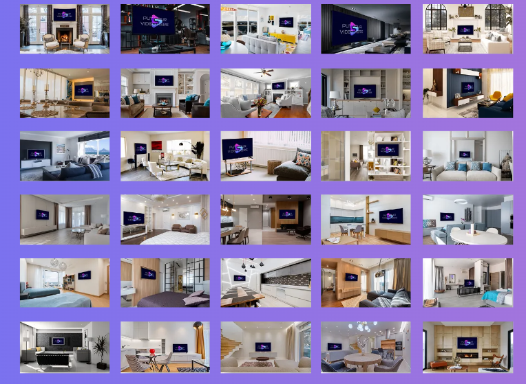 Home Interiors Virtual Video Studios Backdrops