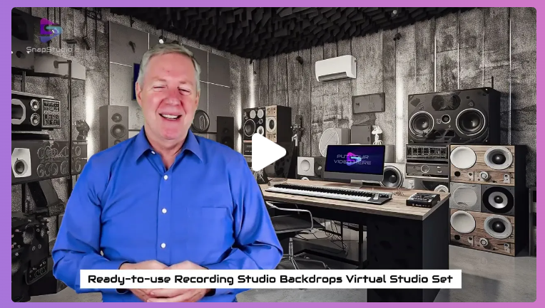 Recording Studio Virtual Video Studio