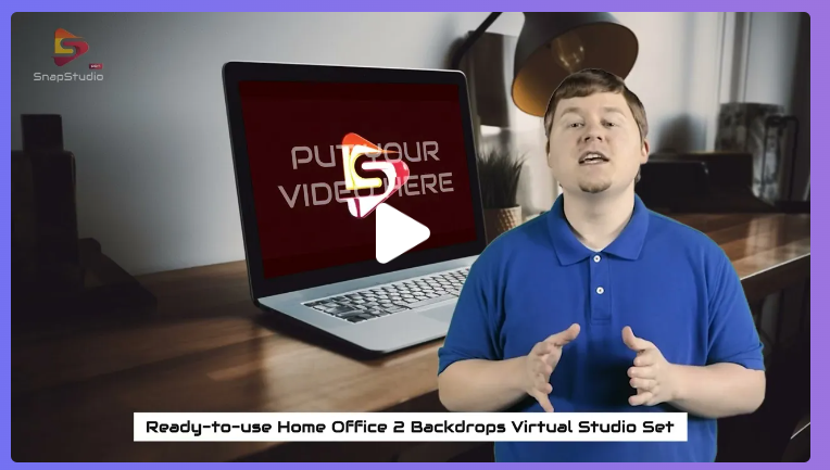 Home Office Virtual Video Studio